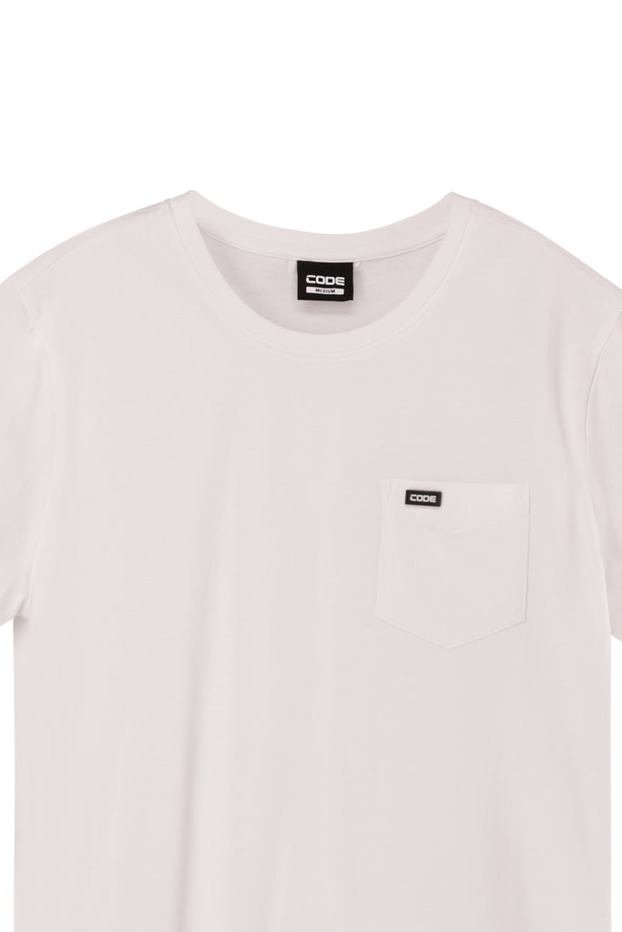 Crew Neck T-Shirt with Pocket