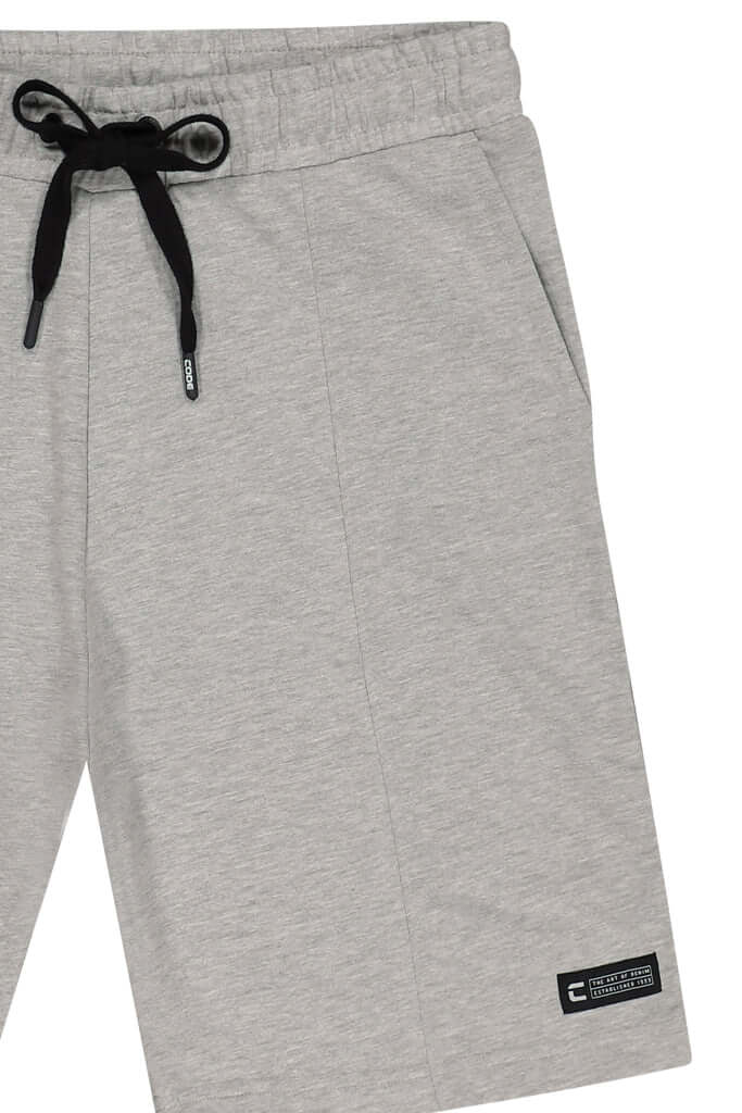Jogger Shorts - Grey Melange