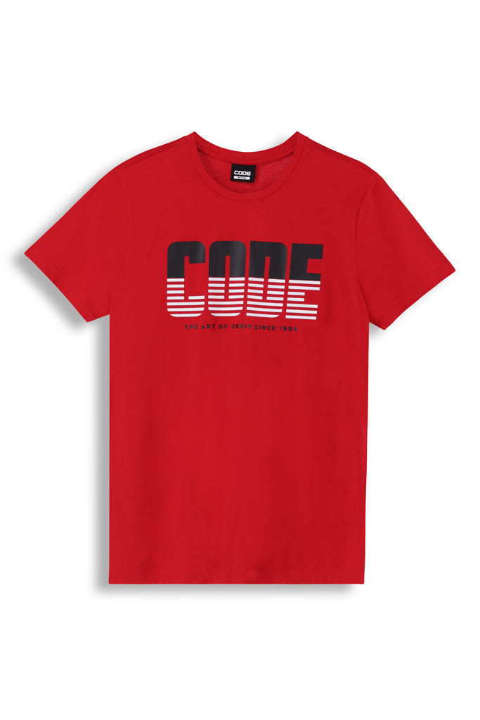Graphic T-shirt - Fire Red
