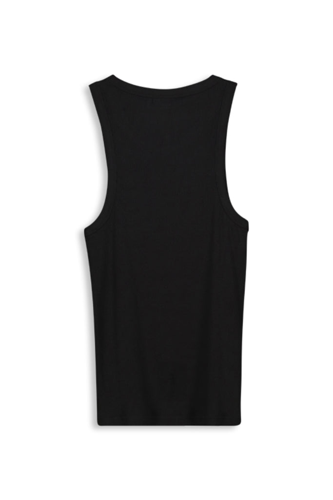 Ribbed Vest _ 141601 _ Black