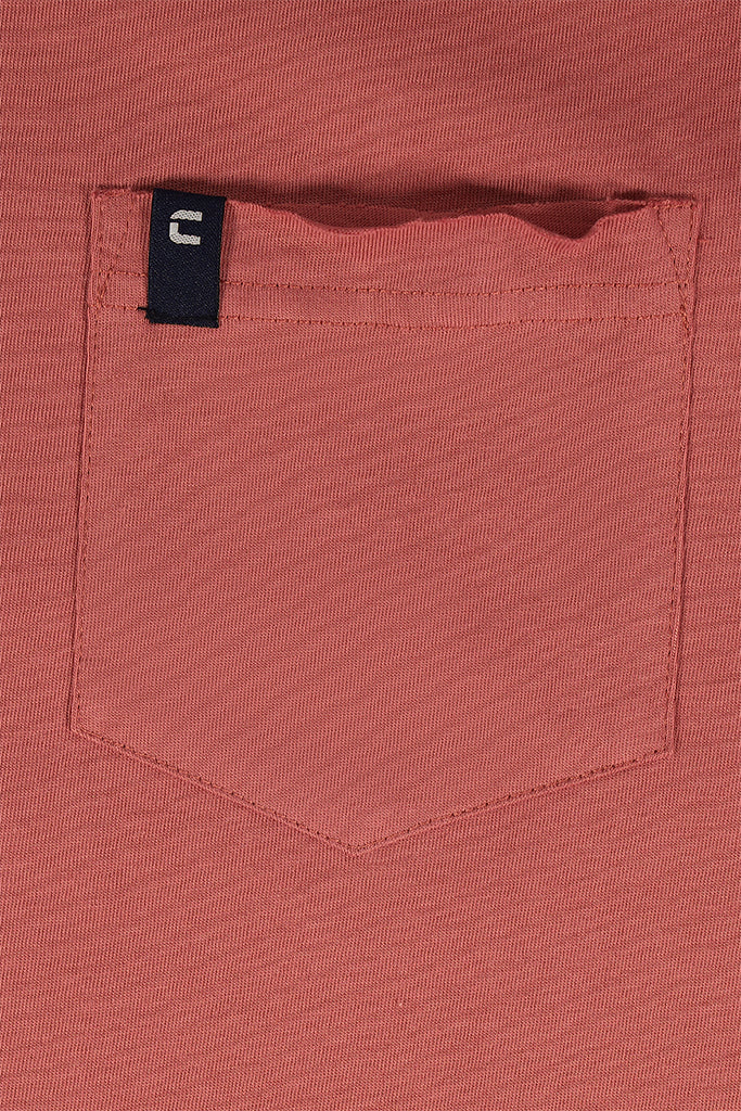 T-Shirt With Pocket _ 141860 _ Dark Rose