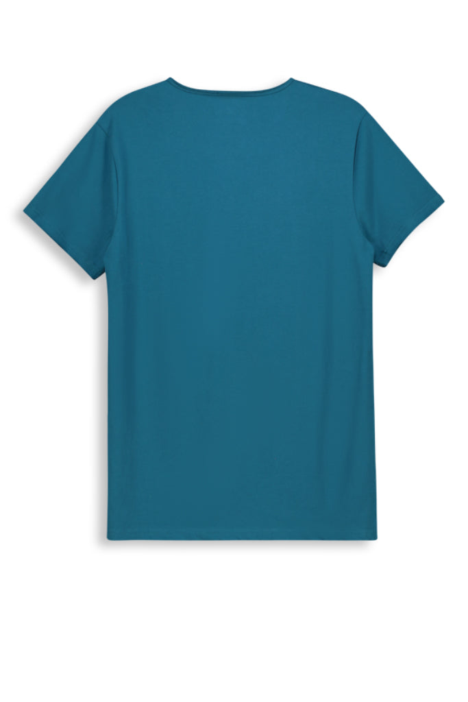 V-Neck T-Shirt _ 141863 _ Blue