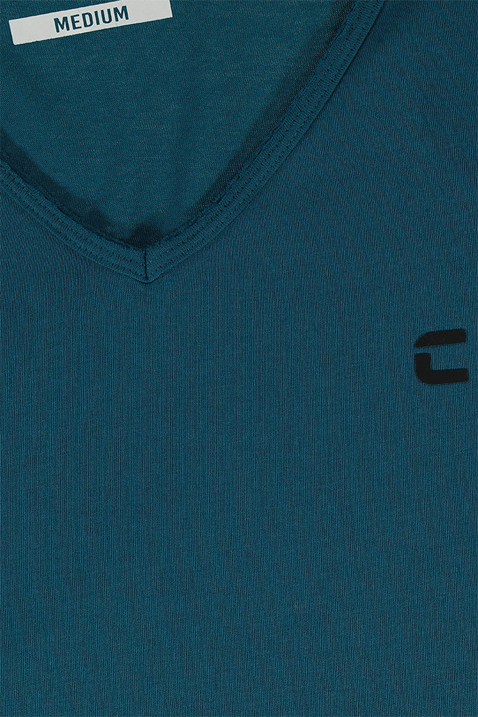 V-Neck T-Shirt _ 141863 _ Blue
