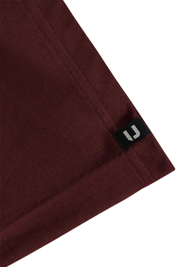 Henley T-Shirt _ 141864 _ Oxblood
