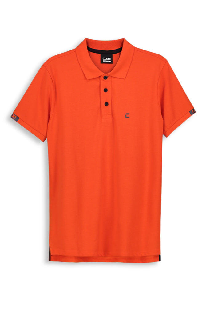 Pique Golfer _ 141917 _ Orange