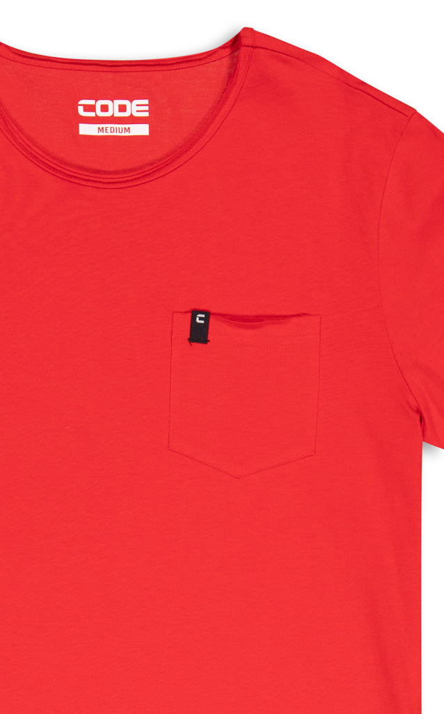 Basic T-Shirt _ 142007 _ Fire Red