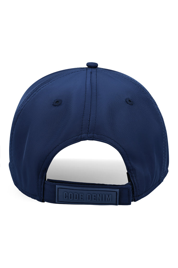 Branded Peak Cap _ 142596 _ Navy