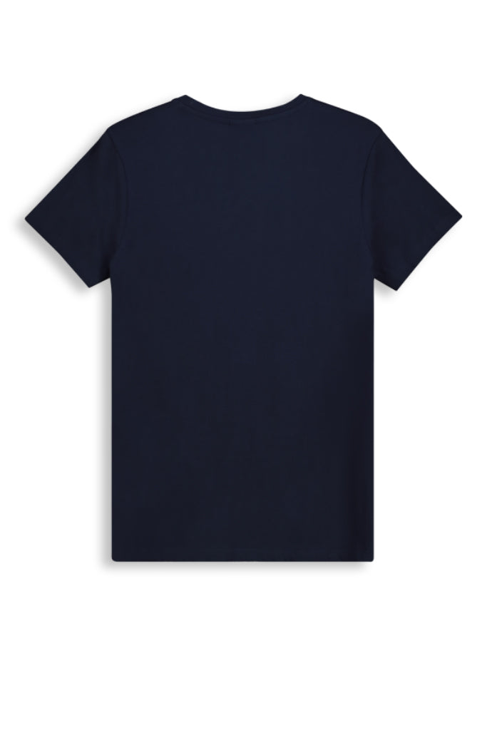 Logo T-Shirt _ 142663 _ Blue Print