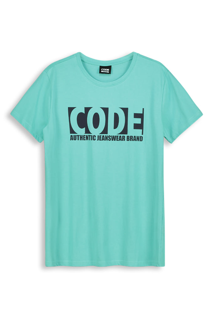 Logo T-Shirt _ 142670 _ Turquoise