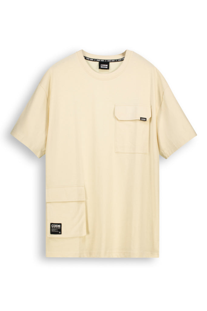 Oversized Fashion T-Shirt _ 142808 _ Milk
