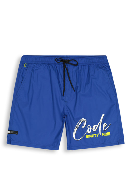 Branded Pool Shorts _ 142956 _ Cobalt
