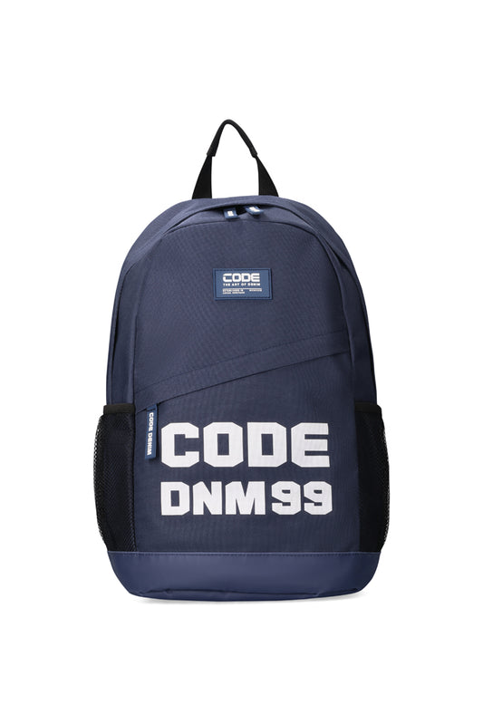 Branded Backpack _ 142979 _ Navy