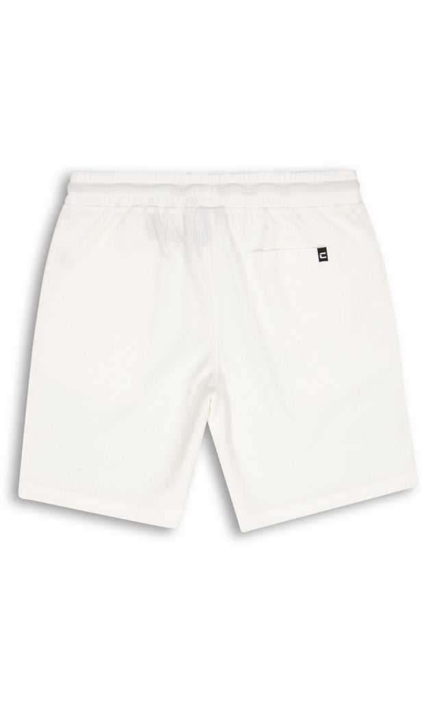 Textured Jog Shorts _ 143129 _ White