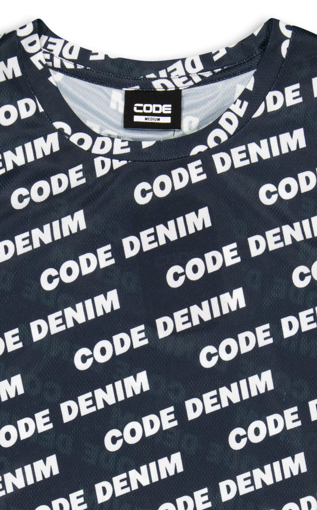 All Over Print T-Shirt _ 143159 _ Navy