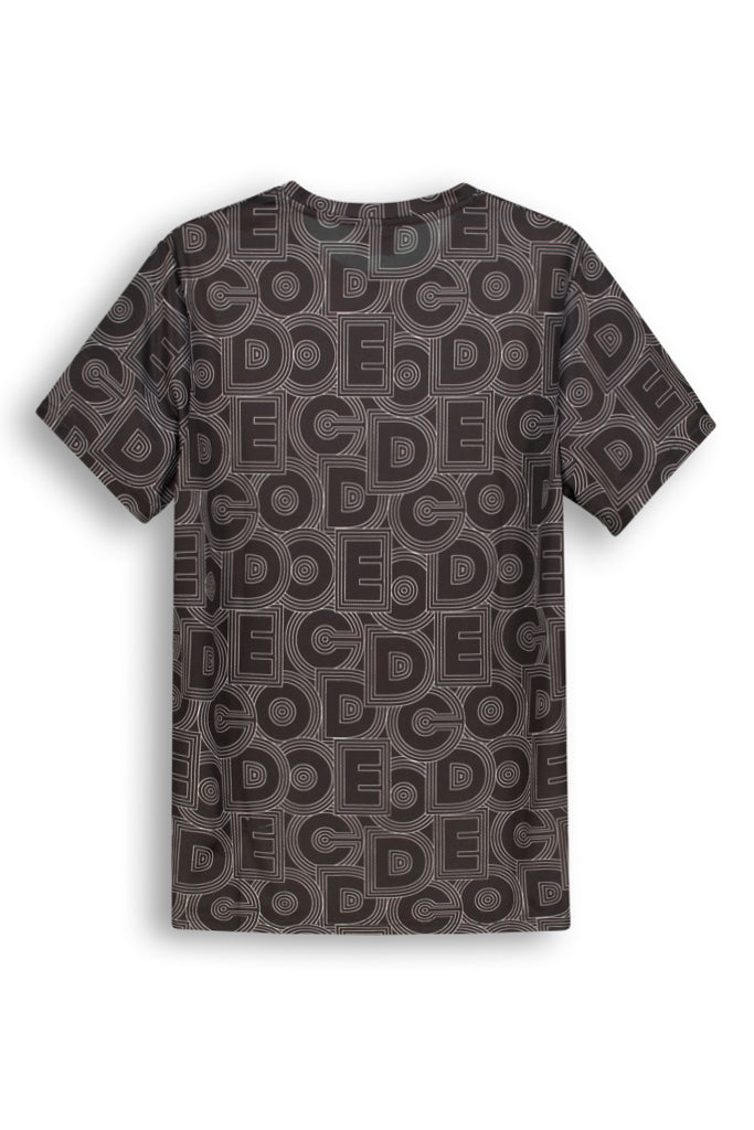 All Over Print T-Shirt _ 143160 _ Black