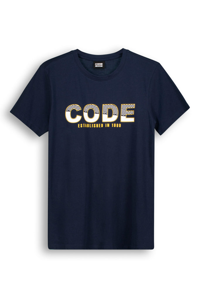 Graphic T-Shirt _ 139816 _ Blue Print