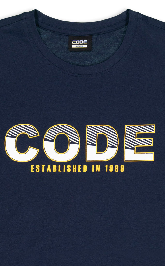 Graphic T-Shirt _ 139816 _ Blue Print