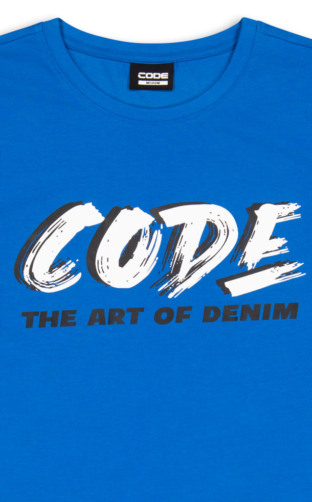 Graphic T-Shirt _ 143169 _ Sky Diver Blue