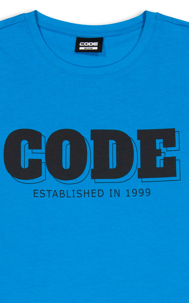 Graphic T-Shirt _ 143174 _ Surf Blue