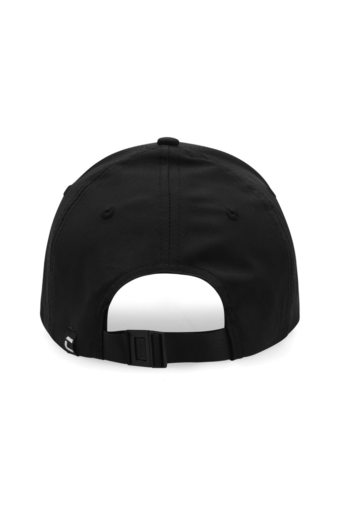 Rubber Badge Peak Cap _ 143726 _ Black