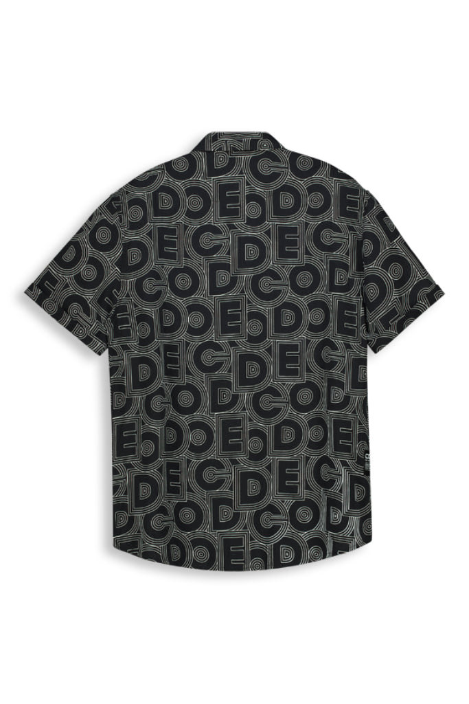 Printed Shirt _ 143791 _ Black