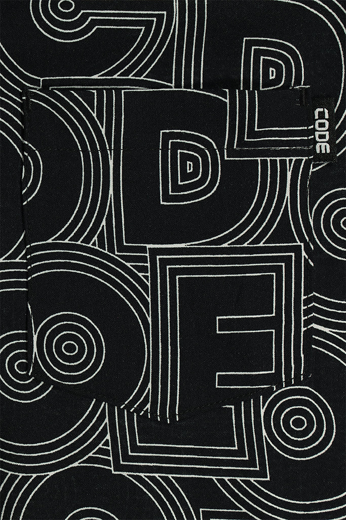 Printed Shirt _ 143791 _ Black