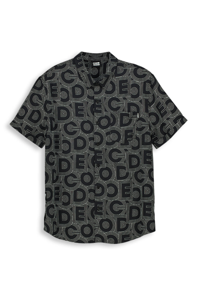 Printed Shirt _ 143791 _ Black