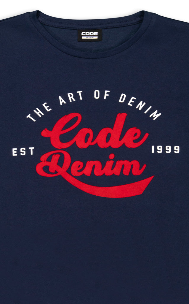 Graphic T-Shirt _ 144566 _ Blue Print