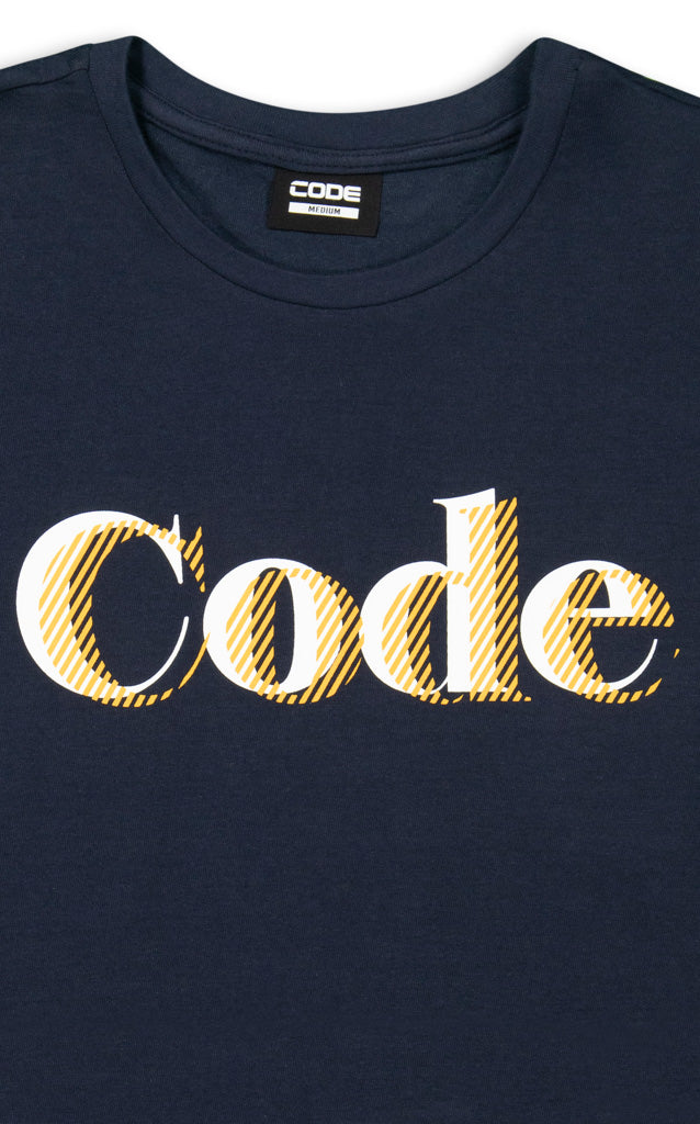 Logo T-Shirt _ 144569 _ Blue Print