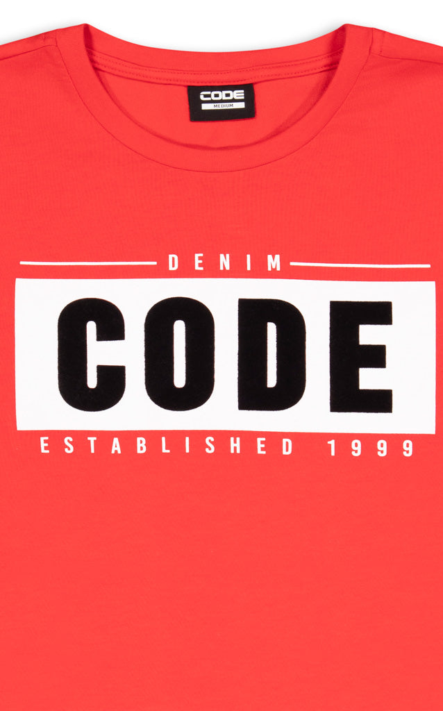 Logo T-Shirt _ 144570 _ Fire Red