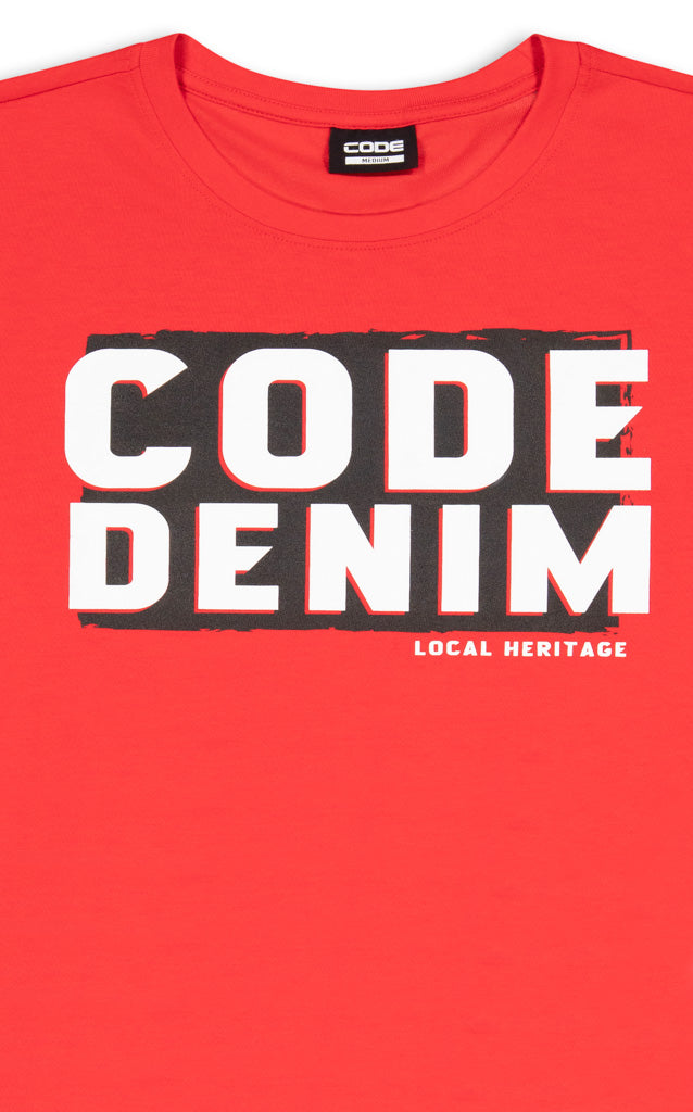 Graphic T-Shirt _ 144593 _ Fire Red