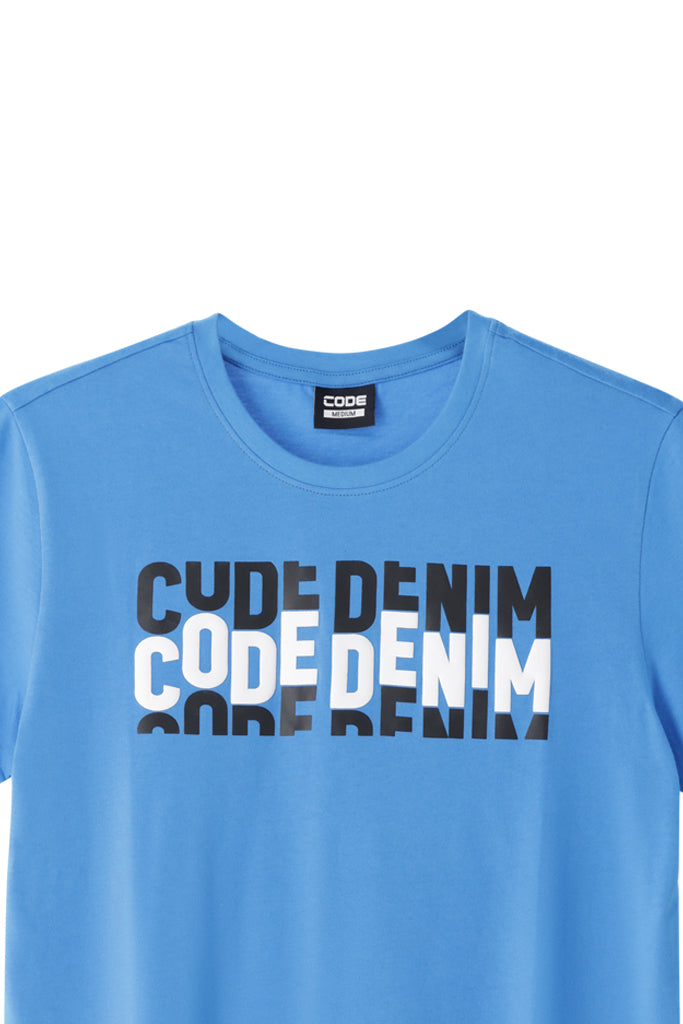 Graphic T-Shirt _ 160875 _ French Blue