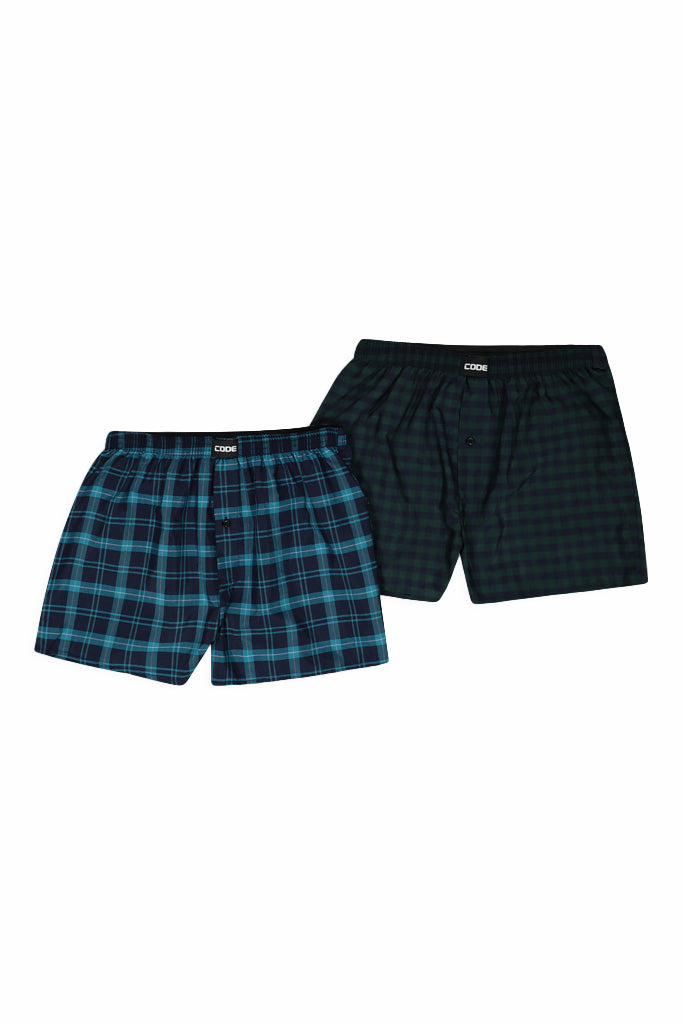 2-Pack Boxers _ 156726 _ Deep Teal