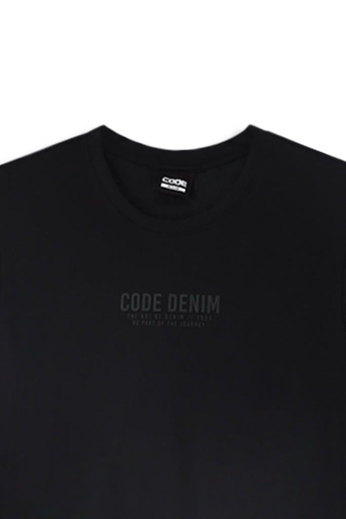 Crew Neck T-Shirt _ 156763 _ Black