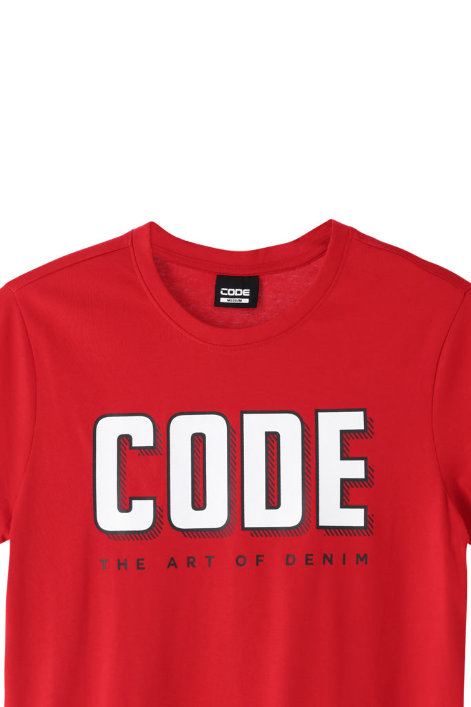 Graphic T-Shirt _ 160867 _ Fire Red