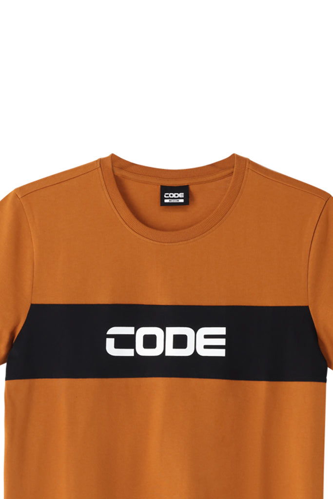 Graphic T-Shirt _ 160877 _ Deep Mustard