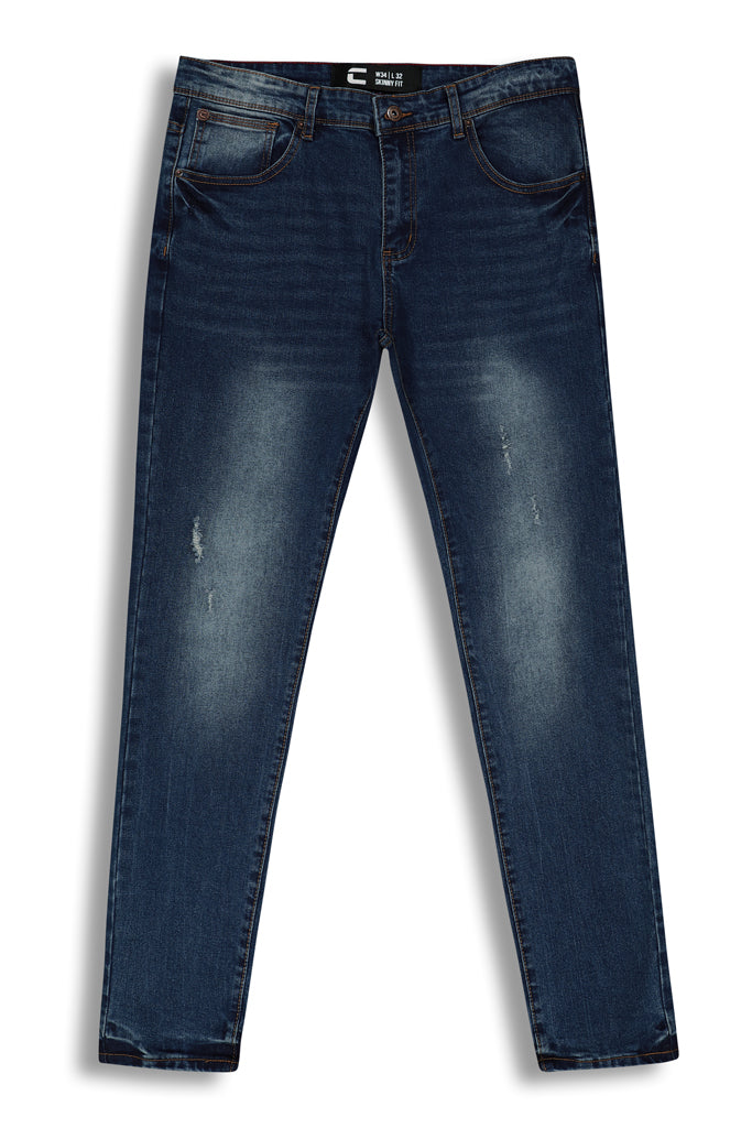 Skinny Fashion Jeans - Medium Blue