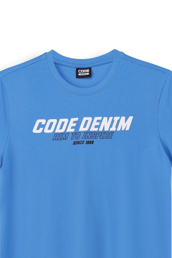 Graphic T-Shirt _ 163859 _ French Blue