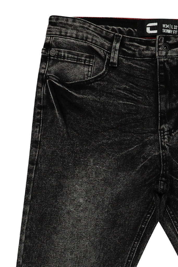 Skinny Fashion Jeans - Black Wash