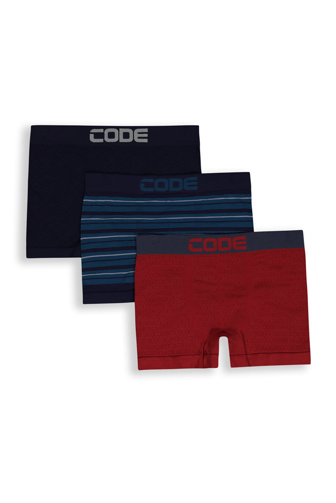 3-Pack Seamless Boxers _ 160913 _ Sundried Tomato