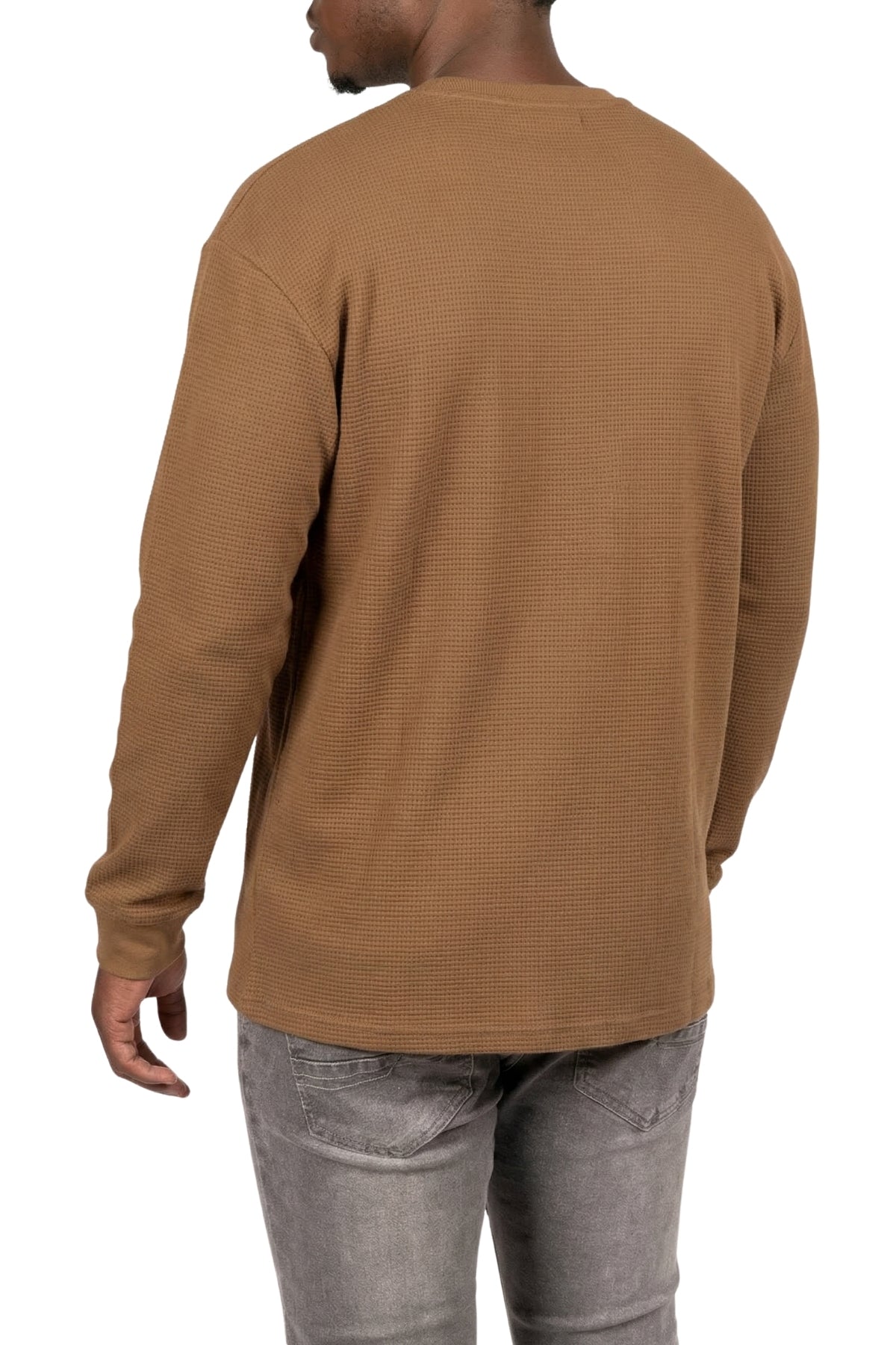 Textured Long Sleeve T-Shirt