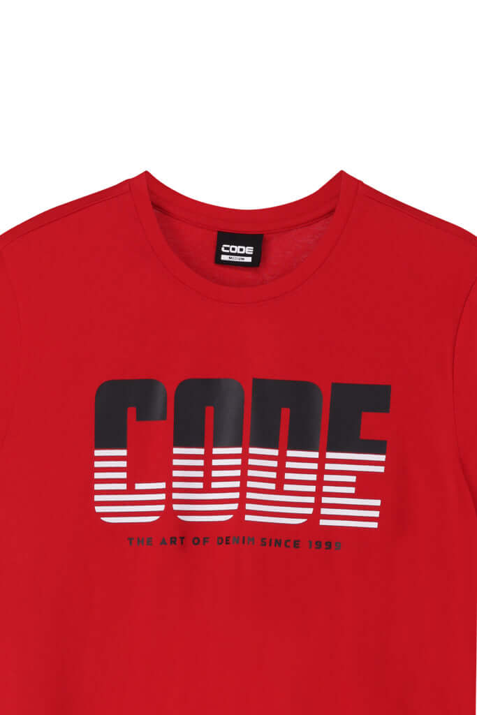 Graphic T-shirt - Fire Red