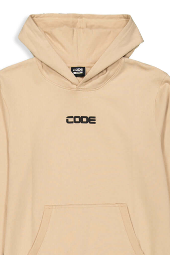 Fleece Hoodie _ 156655 _ Pumice Stone