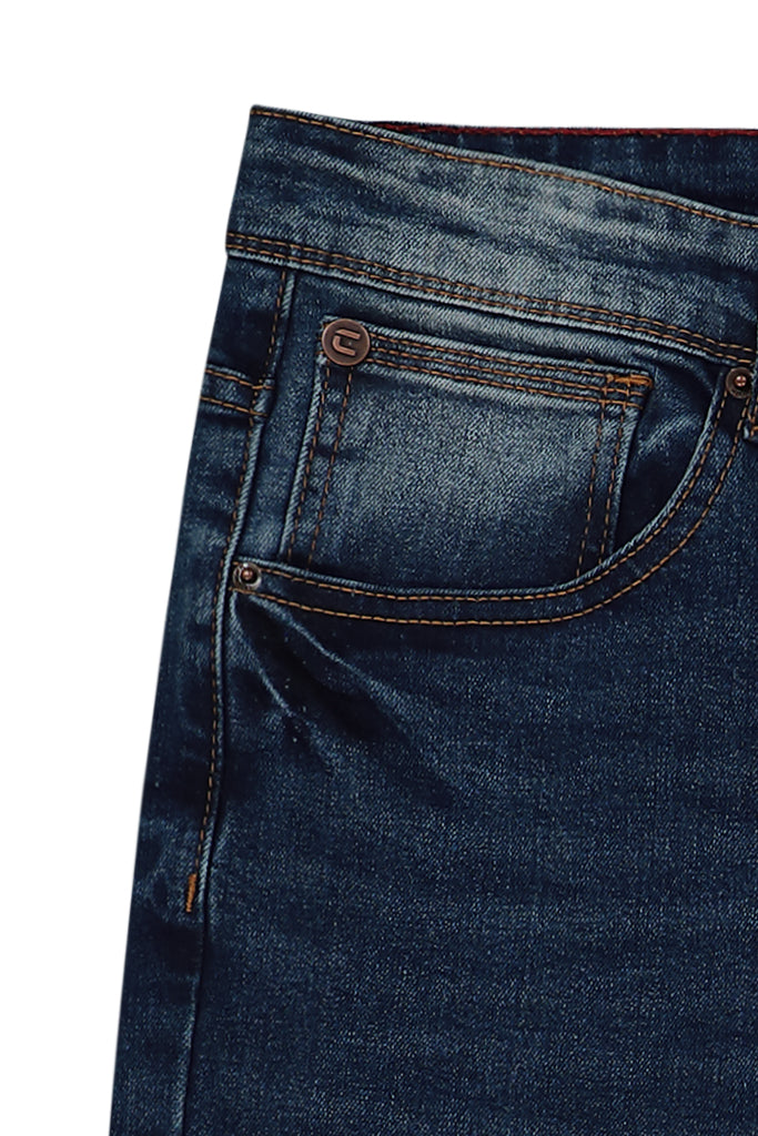 Skinny Fashion Jeans - Medium Blue