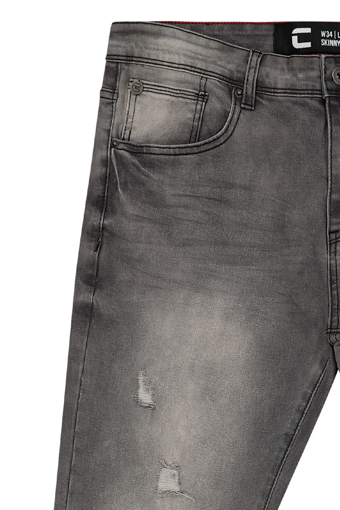 Skinny Fashion Jeans - Grey
