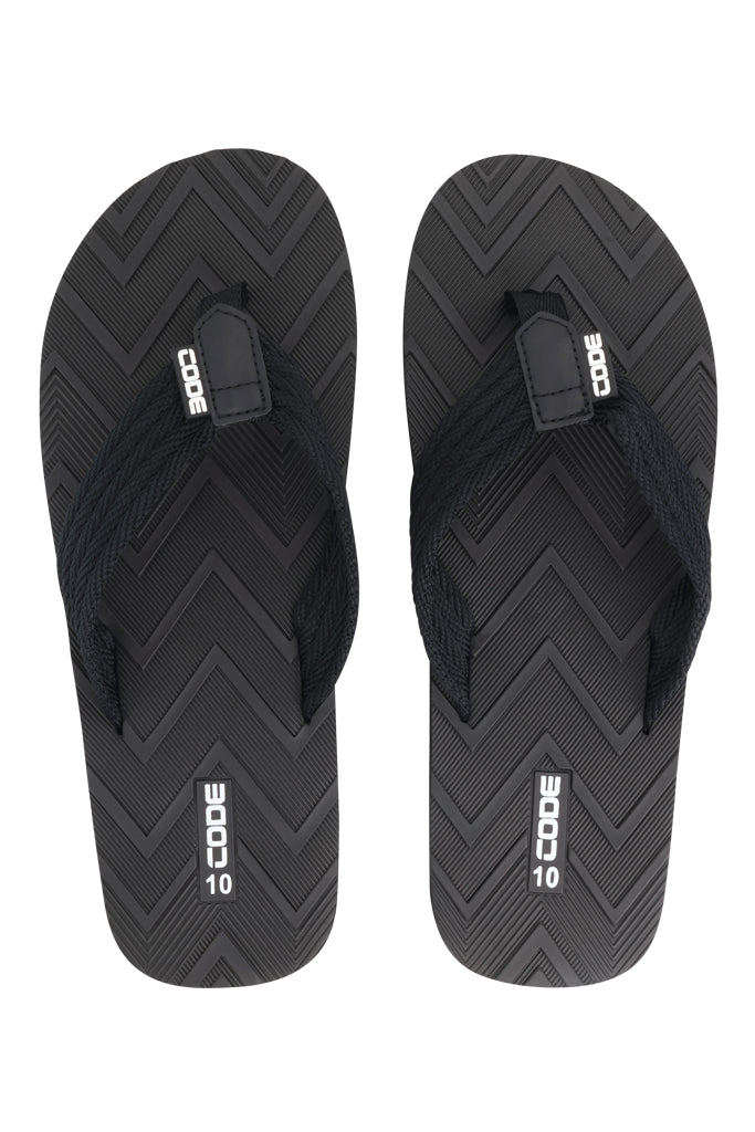 Woven Strap Flip Flops