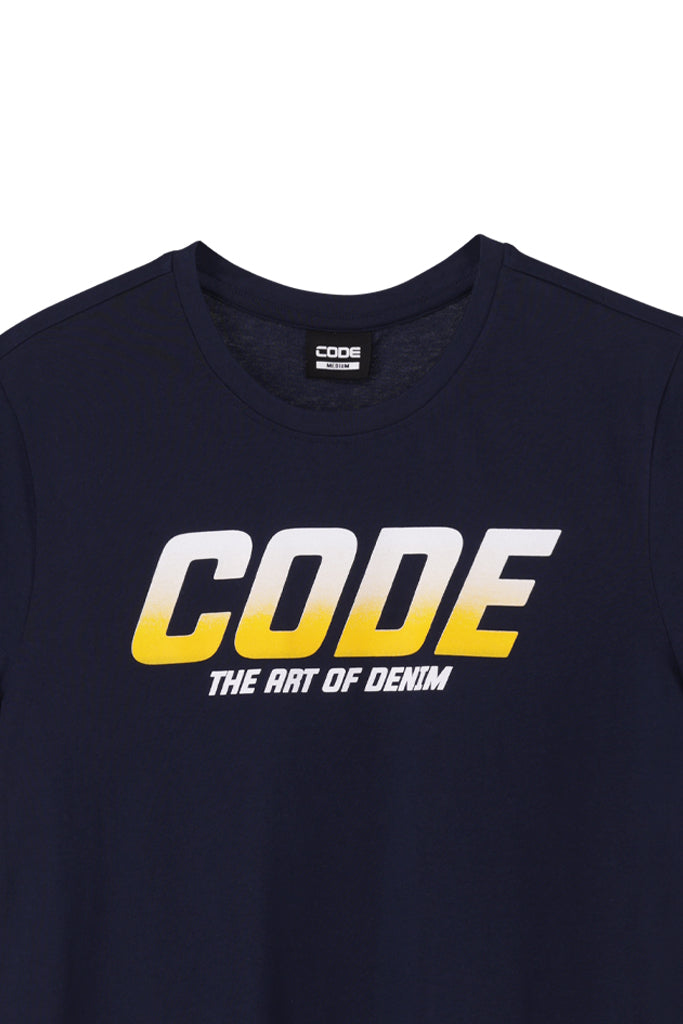 Graphic T-shirt - Navy
