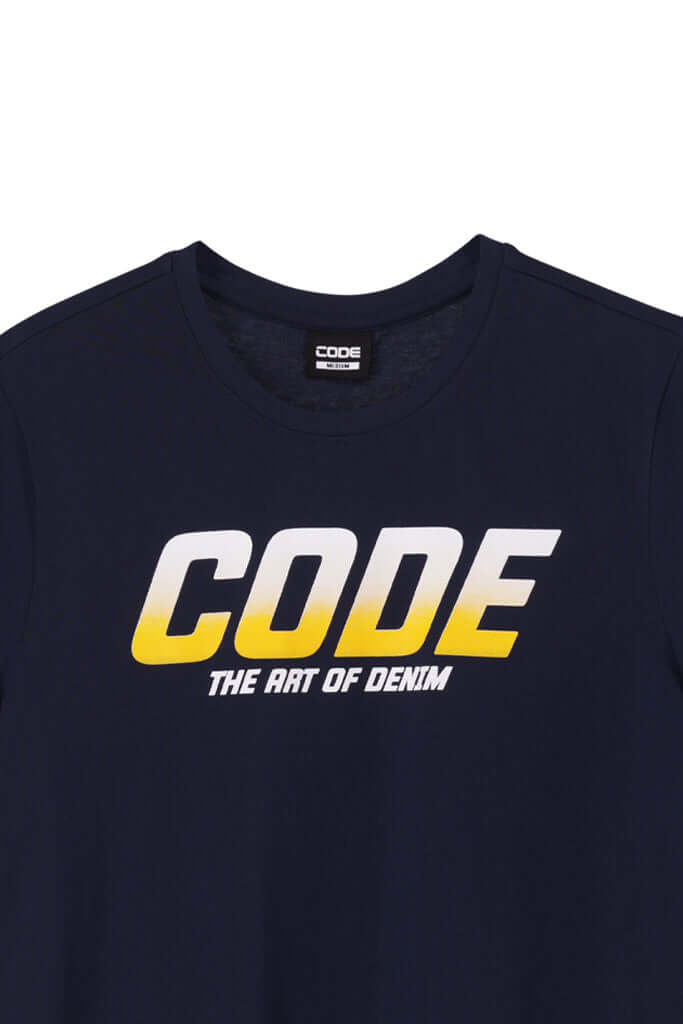 Graphic T-shirt - Navy