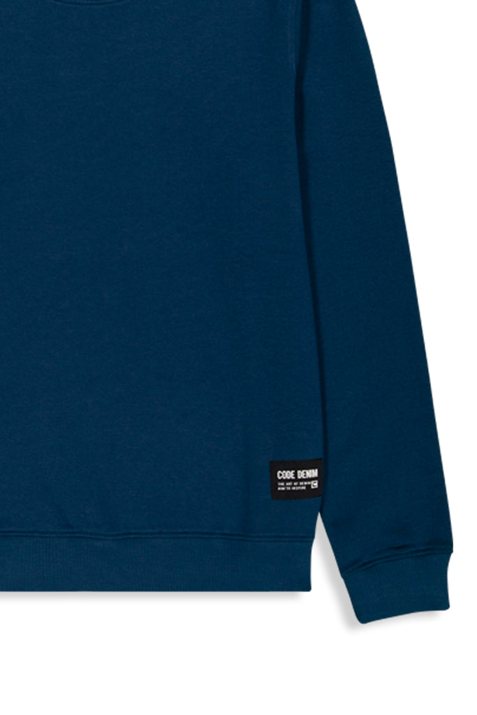 Crew Sweat Top _ 156653 _ Opal Blue