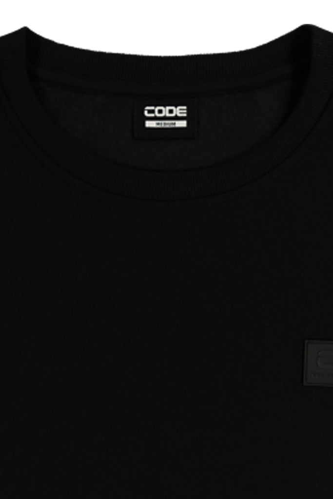 Crew Sweat Top _ 145976 _ Black
